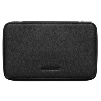 Woolnut Leather Tech Organizer - Black