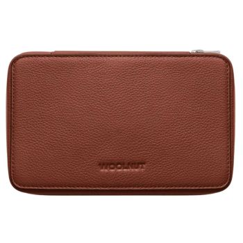 Woolnut Leather Tech Organizer - Cognac