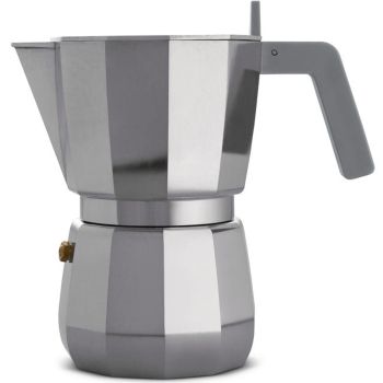Alessi Moka Espresso Coffee Maker - Grey