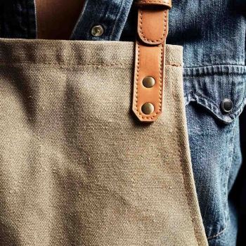 Asado Kitchen Apron - Beige