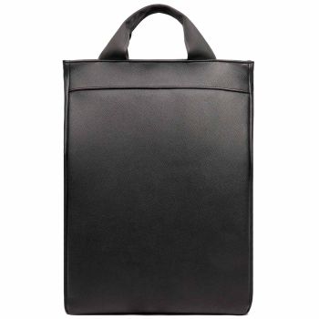 Bermond RCS Recycled PU Backpack - Black