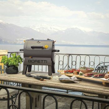 Boretti Terzo Draagbare Houtskool Barbecue