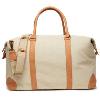 Bosler RCS Recycled Canvas Duffle Bag - Greige