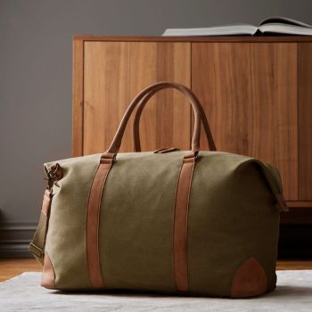 Bosler RCS Recycled Canvas Duffle Bag - Green