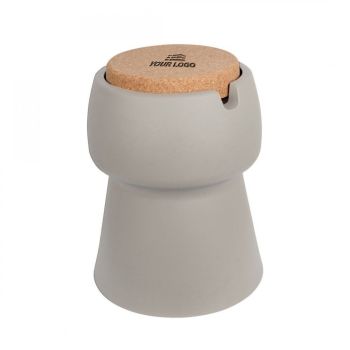 Personalised Bubalou Champ Stool & Ice Bucket - Taupe
