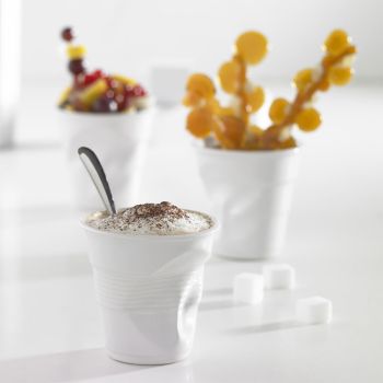 Revol Gekreukelde Beker - Wit