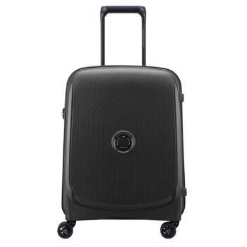 Delsey Trolley Slim Cabin Suitcase - Black