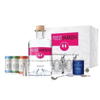 Feestvarken Gin Tonic Prestige Set
