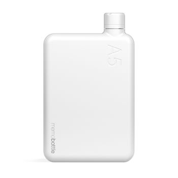 Memobottle Stainless Steel A5 - Wit