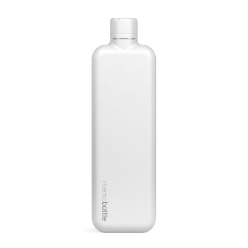 Memobottle Stainless Steel Slim - Wit
