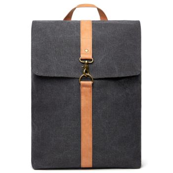 Bosler Backpack GRS Recycled Canvas - Black