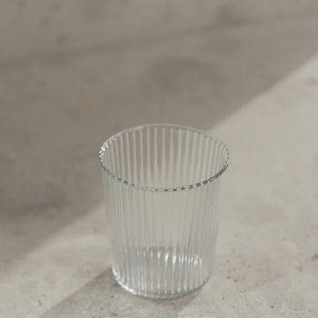 Paveau Set De 6 Verres Striés - White Haven