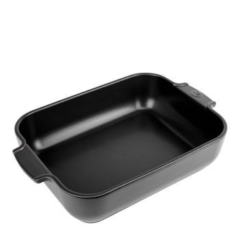 Peugeot Appolia Keramische Ovenschaal 32 cm - Satijnzwart