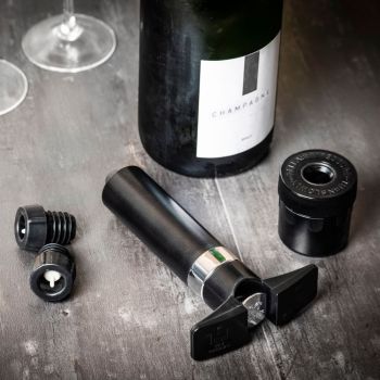 Peugeot Epivac Vacuum Pump Wine/Sparkling Wine - Black