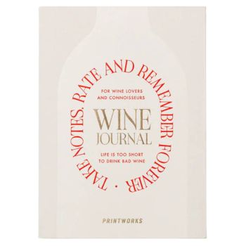 Printworks Wine Tasting Journal