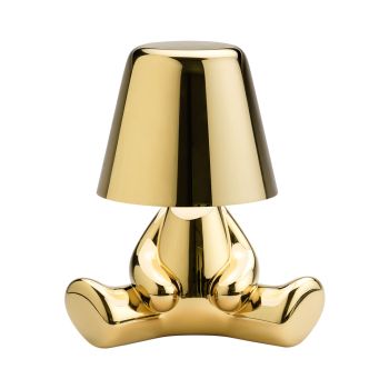 Qeeboo Golden Brothers Indoor Lamp - Joe