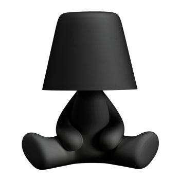 Qeeboo Sweet Brothers Indoor Lamp JOE - Black