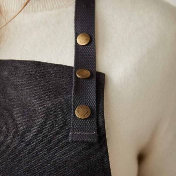 Tome GRS Recycled Canvas Apron - Black
