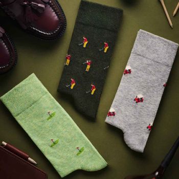 The London Sock Exchange De Golfer Cadeau Box