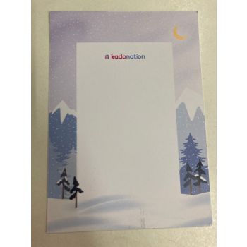 Kadonation A6 Greeting Card Recto Print - Winter
