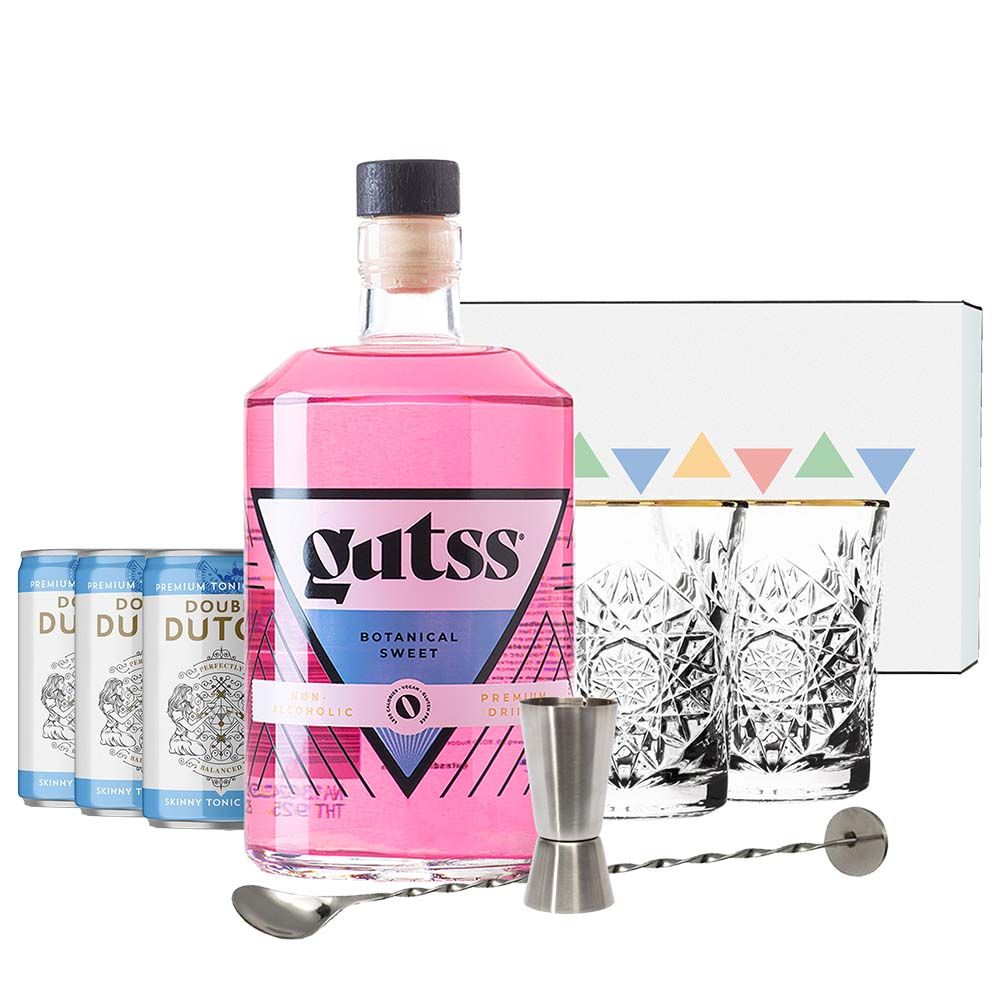 Gutss Botanical Sweet Gin Tonic Mocktail Set