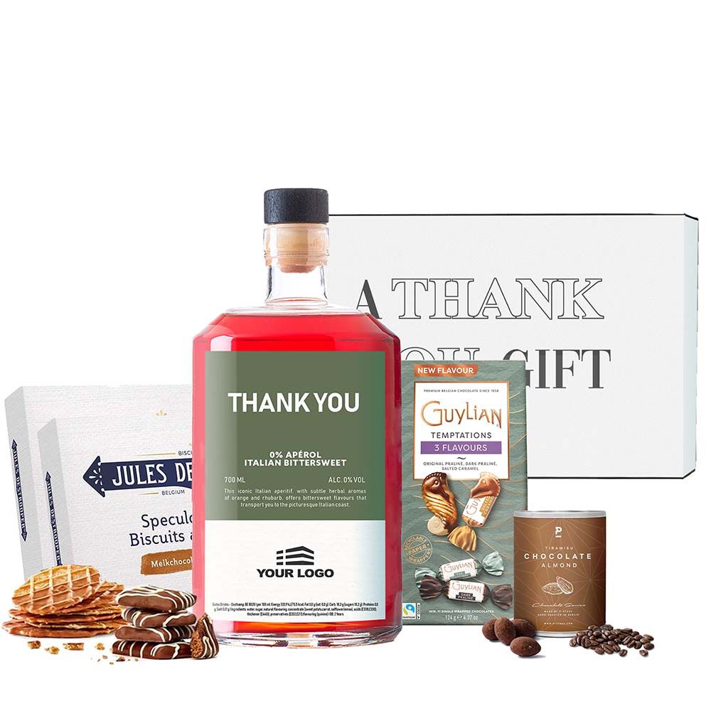 Personalised Non-Alcoholic Italian Bittersweet Sweet Treat Box