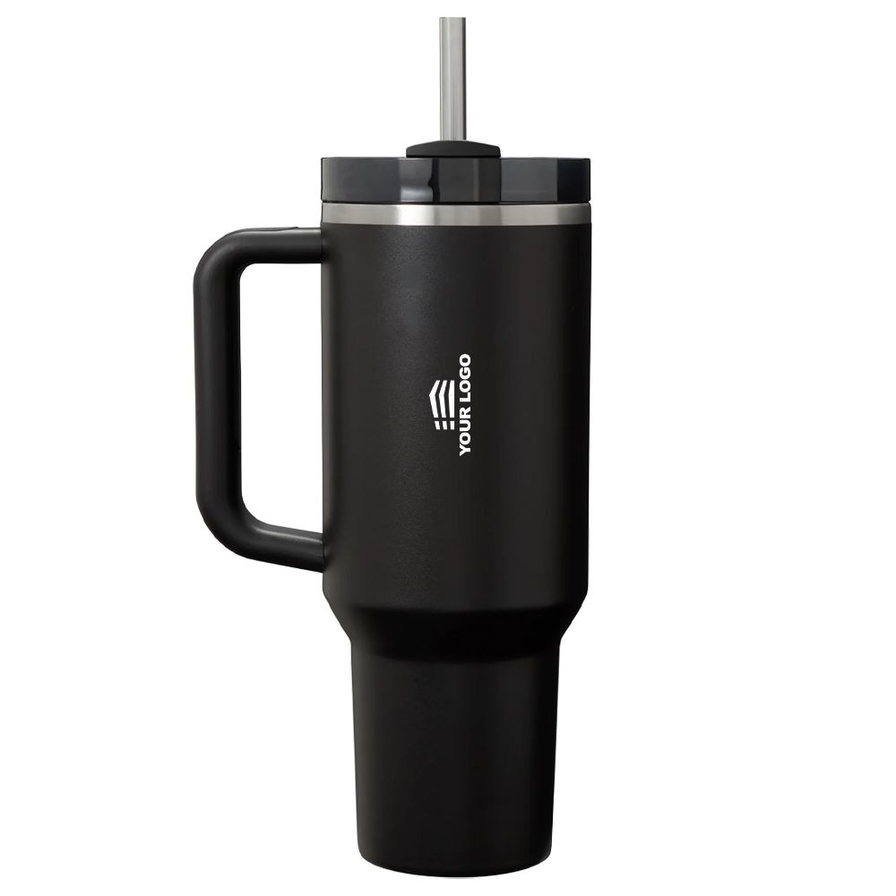 Personalised Stanley Quencher Tumbler - Black