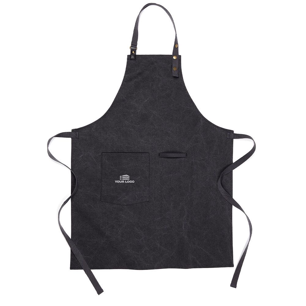 Personalised Tome Recycled Apron - Black