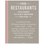 150 Restaurants