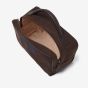 College Toiletry Bag - Chocolate
