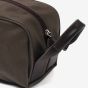 Waxed Sport Toiletry Bag - Green