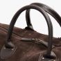 Harvard Deluxe Travel Duffel Bag - Large - Dark Brown