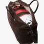 Harvard Deluxe Travel Duffel Bag - Large - Dark Brown