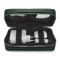 Woolnut Leather Tech Organizer - Green