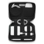 Woolnut Leather Tech Organizer - Green