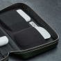 Woolnut Leather Tech Organizer - Green