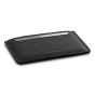 Woolnut Leather Card Holder - Black