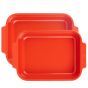 Peugeot Appolia Ceramic Oven Dish Set - Red