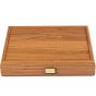 Manopoulos Playing Cards Case - Walnut Wood