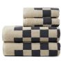 Elba Organic Katoenen Handdoek Set - Grijs