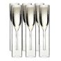 Double Walled Champagne Flutes - Set Of 6