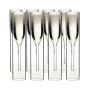 Double Walled Champagne Flutes - Set Of 8