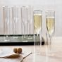 Double Walled Champagne Flutes - Set Of 8