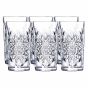 Libbey Hobstar Cooler Glasses - Set Of 6