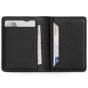 Woolnut Leather Wallet - Black