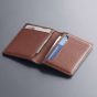Woolnut Leather Wallet - Cognac