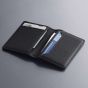 Woolnut Leather Wallet - Black