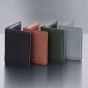 Woolnut Leather Wallet - Black