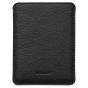 Woolnut Leather Sleeve for Passports - Black
