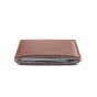 Woolnut Leather Sleeve for Passports - Cognac - Without Personalisation